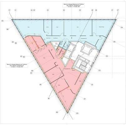Grundrissplan Mieträume 1.OG (002.1)