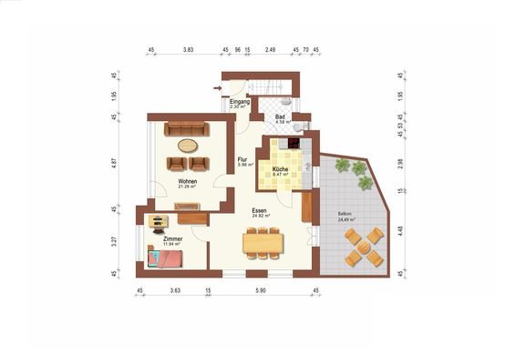 Grundriss EG