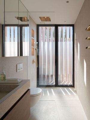 Bathroom in villa in Portals 3