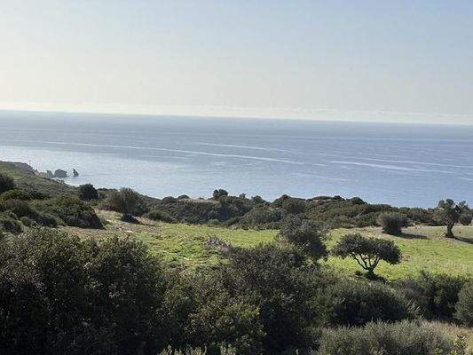 Kreta, Triopetra: Grundstück mit Meerblick zu verkaufen