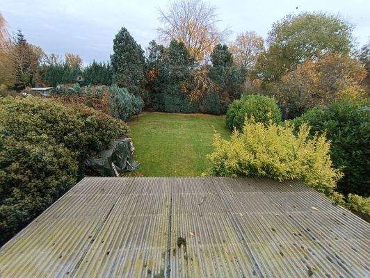 Ausblick in den Garten