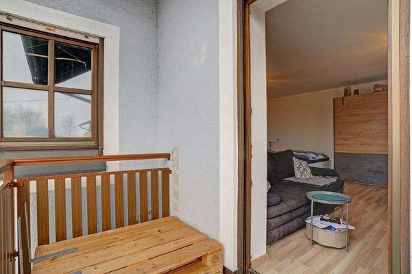 Balkon nach Südosten