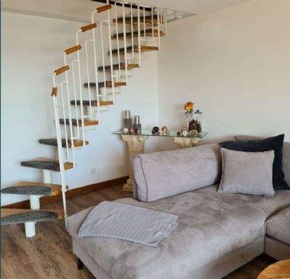 Treppe zum Schlafzimmer