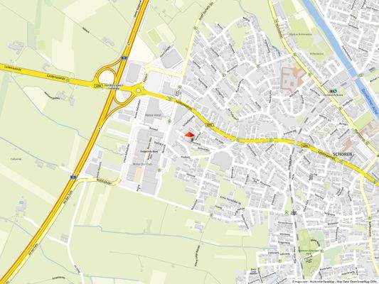 Geolyzer Kartenausschnitt