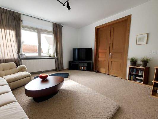 KI- Beispiel, Wohnzimmer A2 Whg. OG Vorderhaus