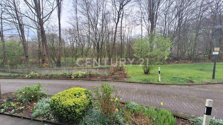 Blick aus dem Schlafzimmer