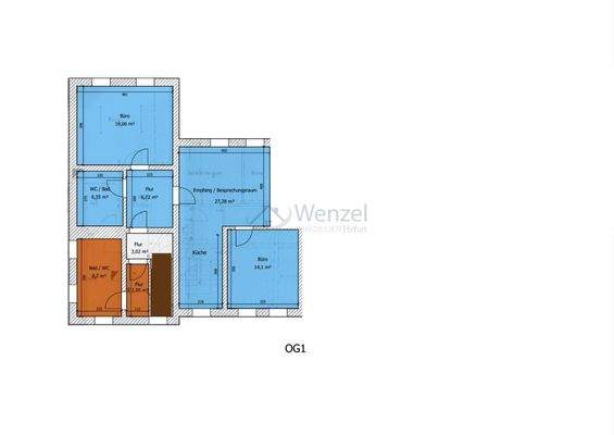 Durchdachter Grundriss: Effiziente Büroflächen mit