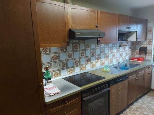 Die Einbauküche im EG