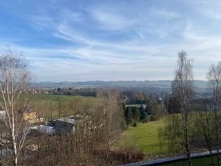 Fernblick vom Balkon