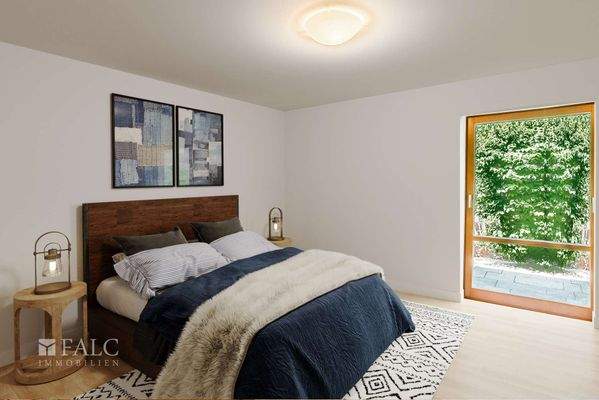 Schlafzimmer virt.