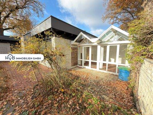 Terrassenbereich vor dem Wintergarten