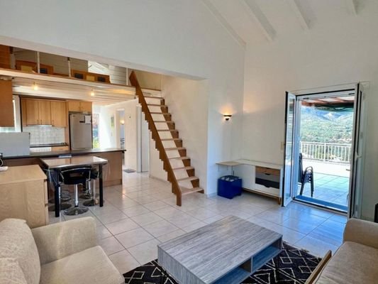 Kreta, Kalo Chorio: Charmantes Landhaus mit Pool, Garten und Meerblick zu verkaufen