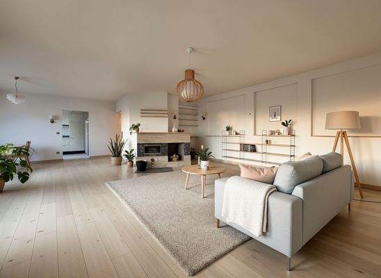 Wohnzimmer - (KI generiert)