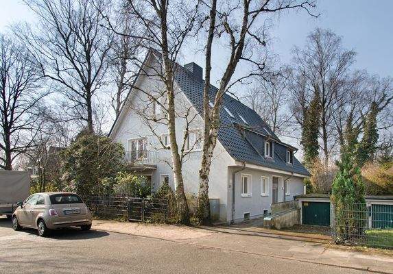 Modernisierte und zeitlose Außenfassade