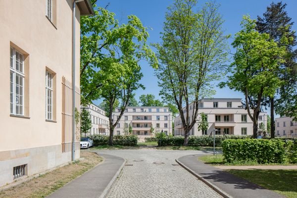 Im denkmalgeschützten Quartier