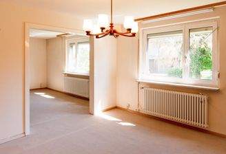 Das Wohn- und Esszimmer