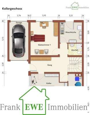 Grundriss KG immoG, Einfamilienhaus mit Garten und Garage zum Kauf in Düsseldorf Hassels, Frank Ewe Immobilienmakler Düsseldorf Hassels (1)