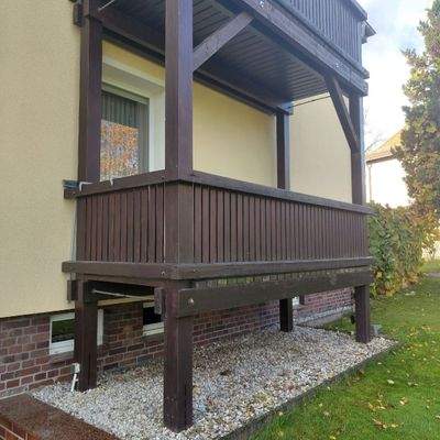 Holzbalkone