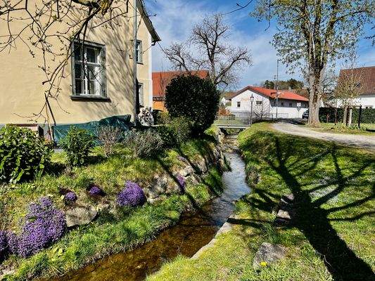 auf einem schönen Anwesen