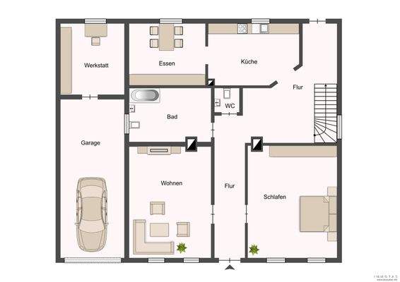 Grundriss Erdgeschoss