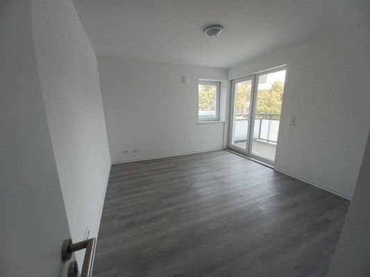 Schlafzimmer mit Balkon