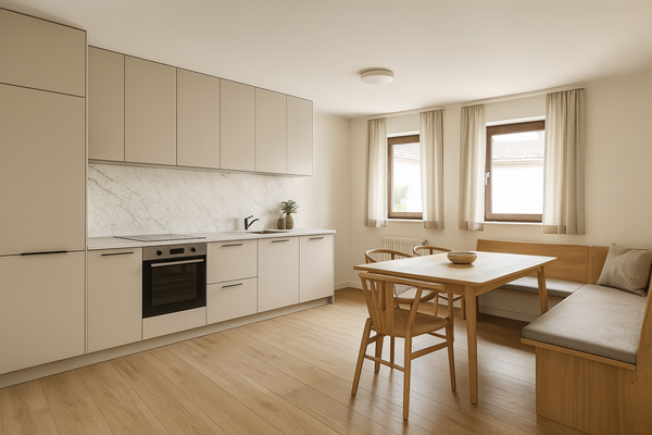 Küche EG Beispielbild KI