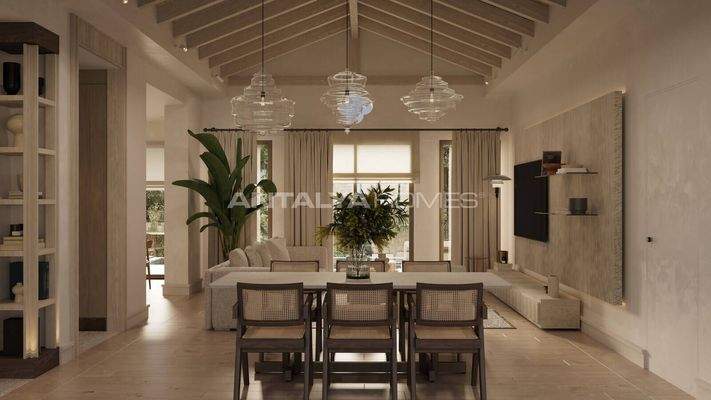 Houses with Private Pools and Sea Views in Bodrum Gumusluk