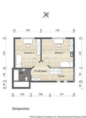 Grundriss Dachgeschoss