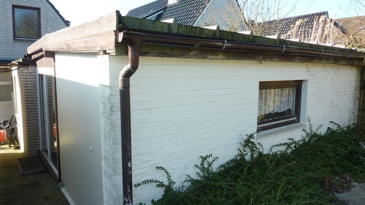 Hinteransicht Partyraum
