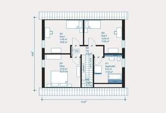 Grundriss Obergeschoss