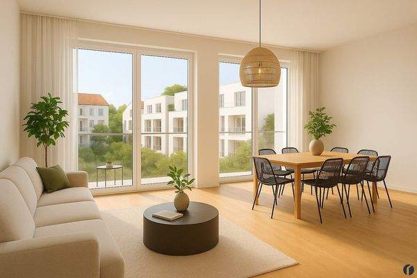 Einrichtungsbeispiel - Wohnzimmer