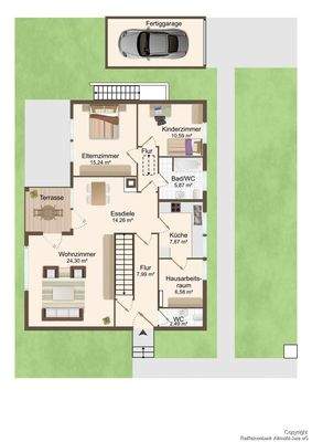 Grundriss Erdgeschoss