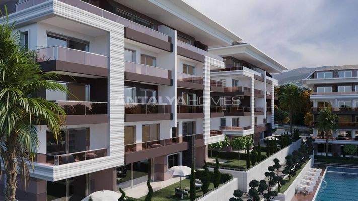 Stylish Flats with Mountain Views in Alanya Kestel