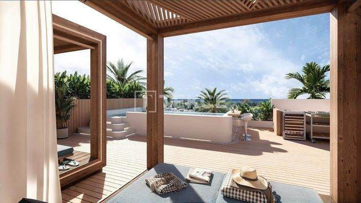 Apartments Near Puerto Banús With Rooftop Infinity Pool in Marbella