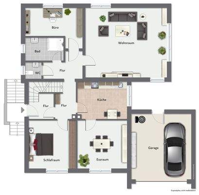 Grundriss Erdgeschoss