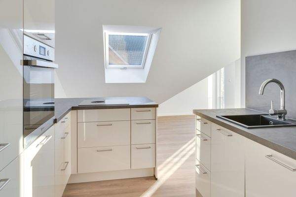 Beispielwohnung mit Küche