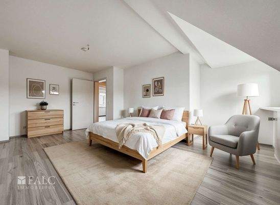 Schlafzimmer (Homestaging)