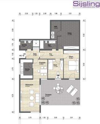 Grundriss Illustration