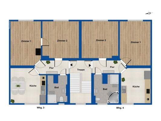 Grundriss 1. Obergeschoss