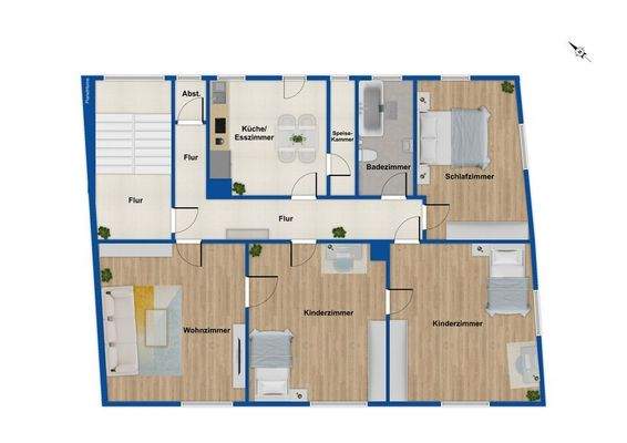 Grundriss Dachgeschoss