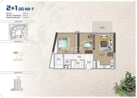 Apartments in a Complex with Pool and Parking in Bağcılar İstanbul