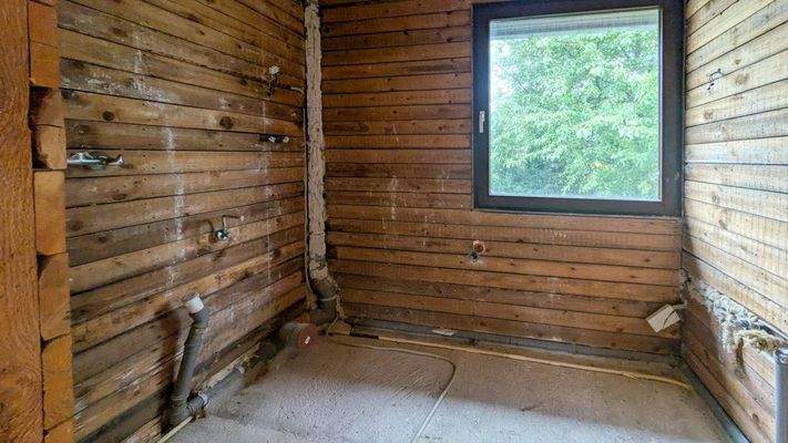 Ehemaliges Bad im Obergeschoss