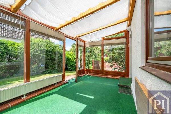 Wintergarten in Südausrichtung