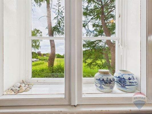 Ausblick aus dem Esszimmer