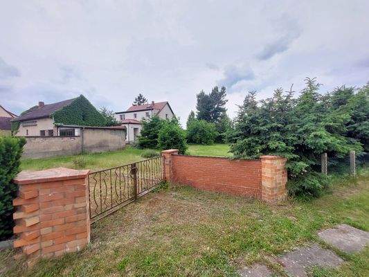 Zufahrt zum Grundstück