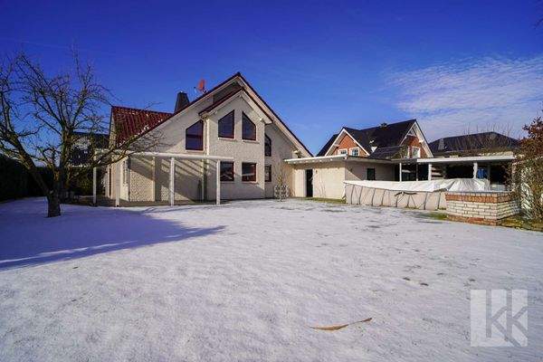 Der große Garten vom Boden und...