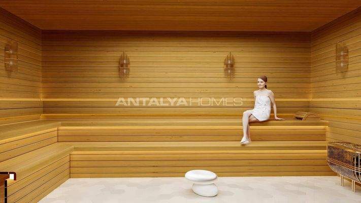 Flats in a Complex Close to the Beach in Alanya