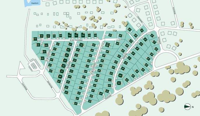 Gesamtlageplan Tresenwaldbogen