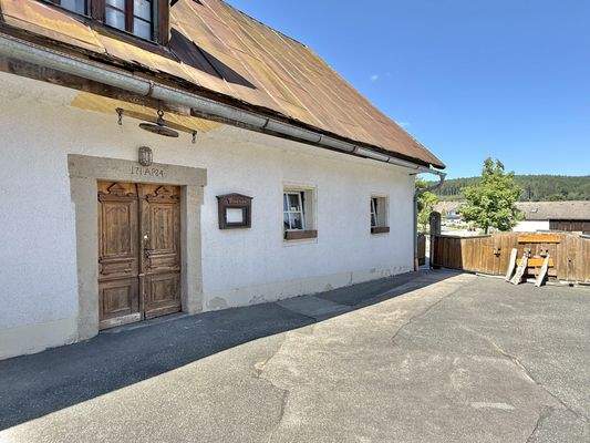 Eingang in das Gasthaus