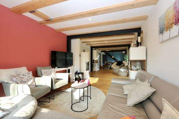 Das großzügige Wohn- &